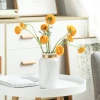 A best-selling product on Amazon in Europe and America, a water-transfer printed marble vase, a simple home ceramic flower arrangement and creative decoration Specification image